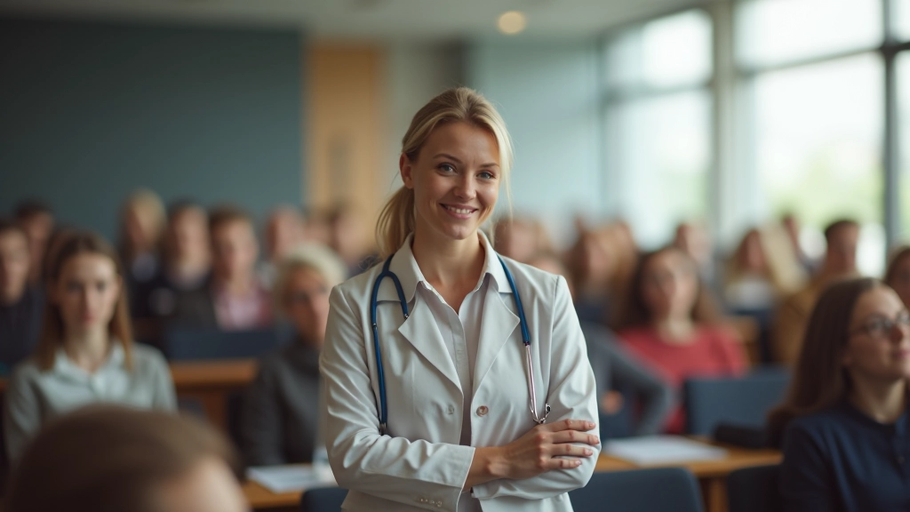 Deutsche Universität mit modernen Lerneinrichtungen und Studentenleben